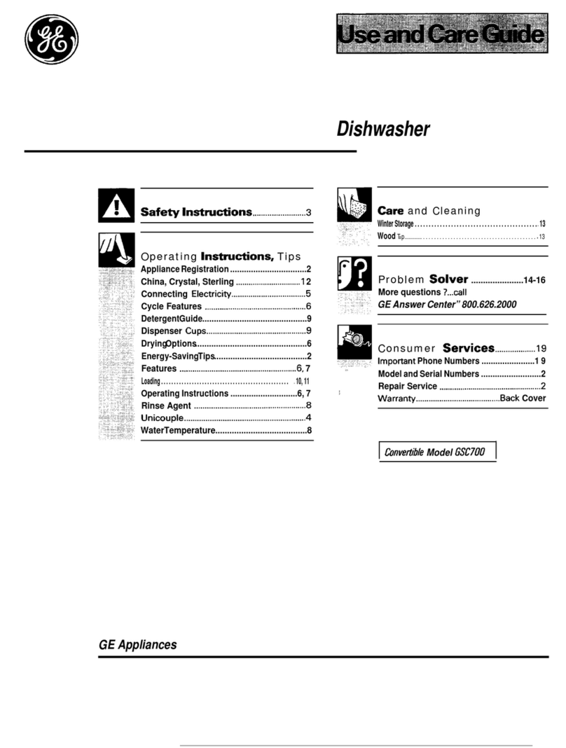 GE GSC700 Manuel utilisateur GE GSC700 Manuel utilisateur