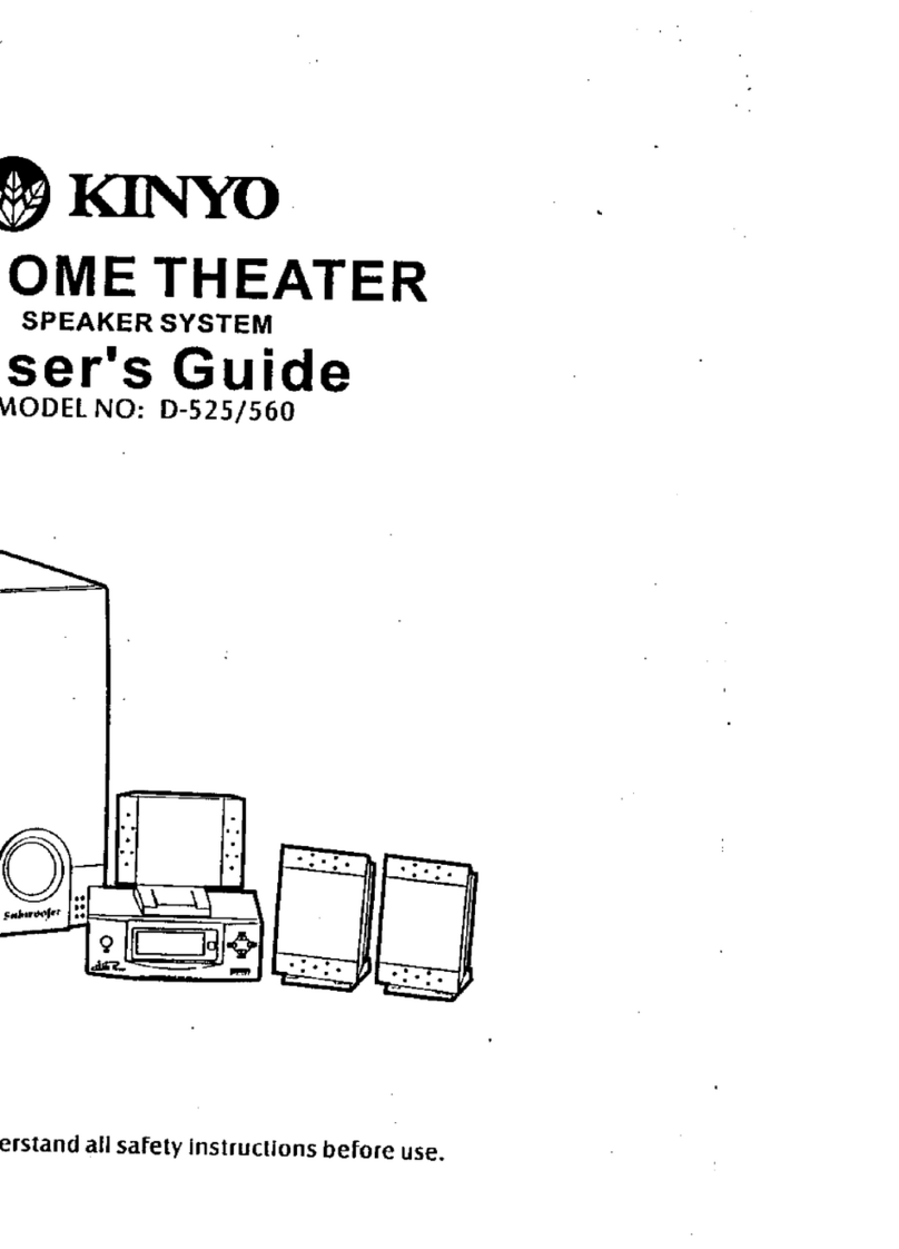 Kinyo D-525 Manuel utilisateur Kinyo D-525 Manuel utilisateur