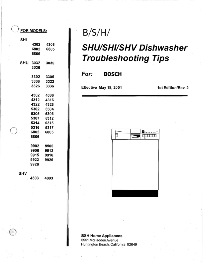 Bosch SHI 4302 Instructions de montage
