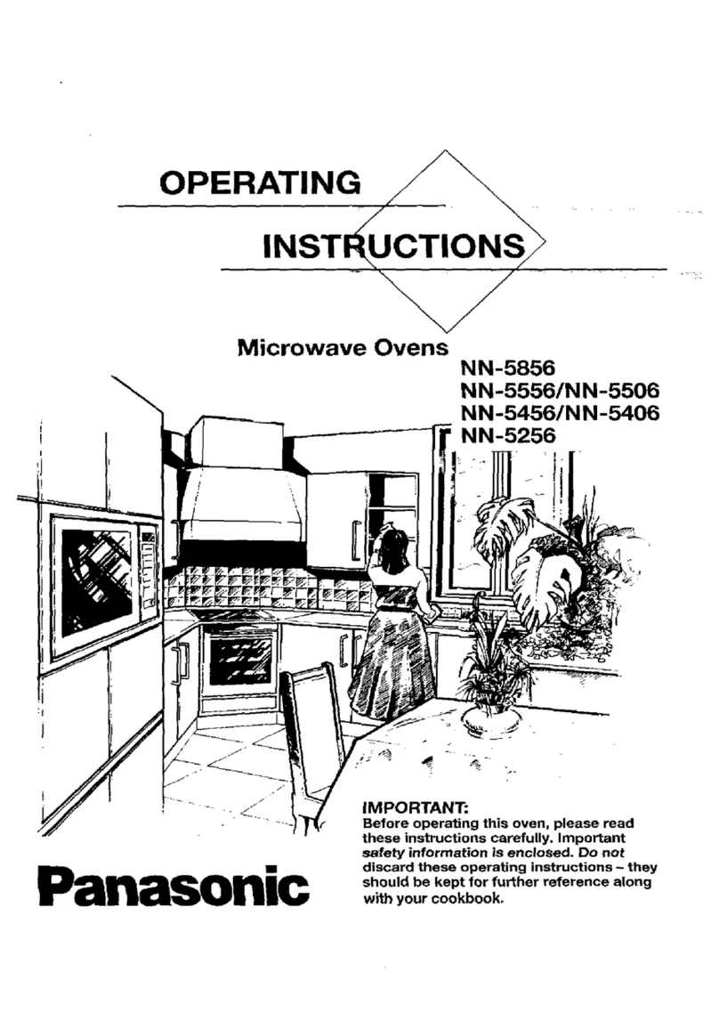 Panasonic NN-5856 Manuel utilisateur