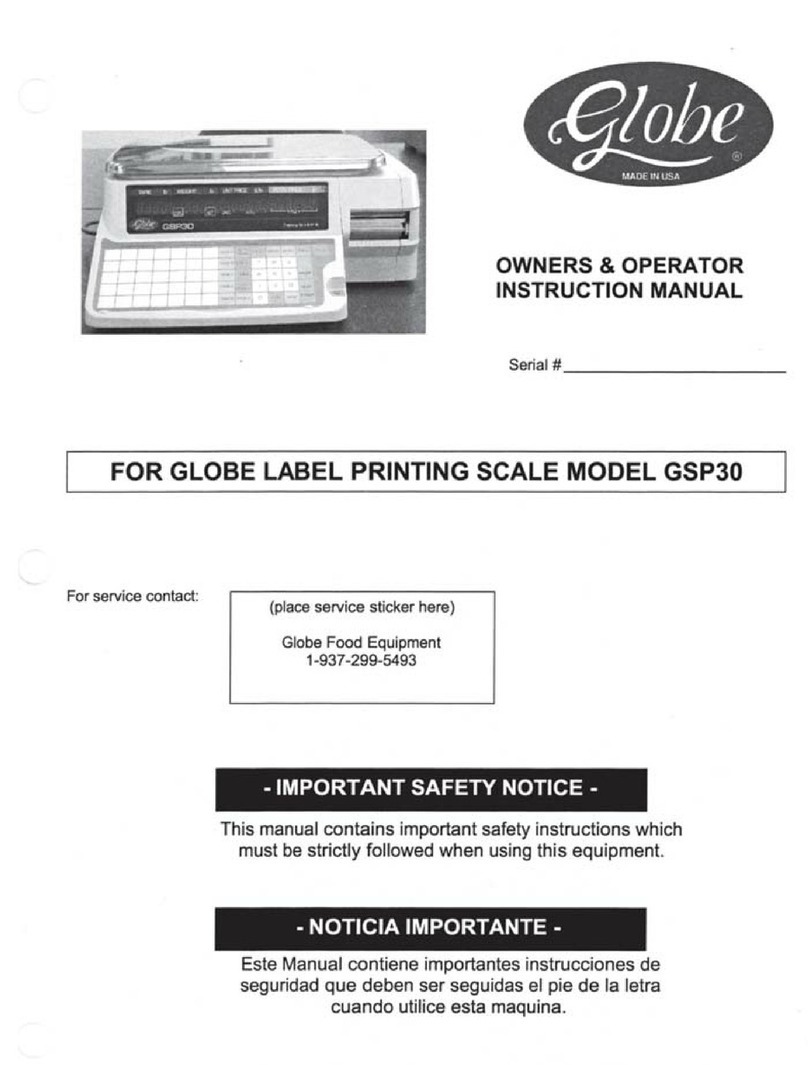 Globe GSP30 Manuel utilisateur