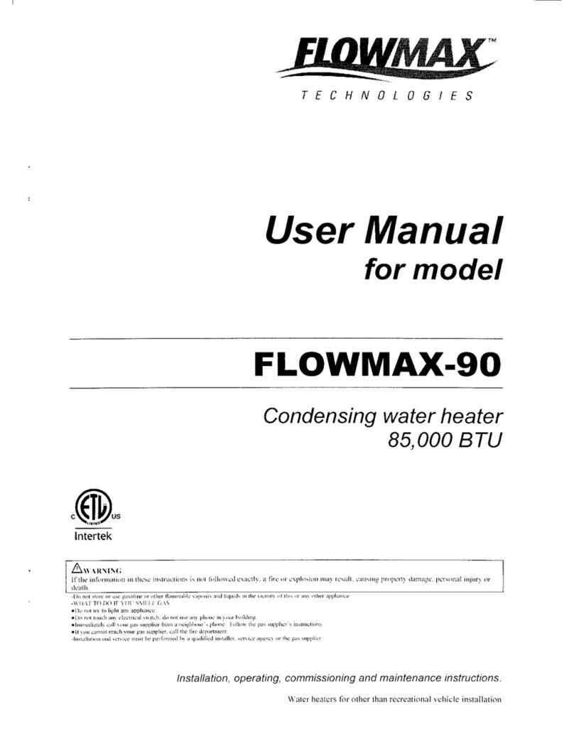 FLOWMAX Technologies FLOWMAX-90 Manuel utilisateur