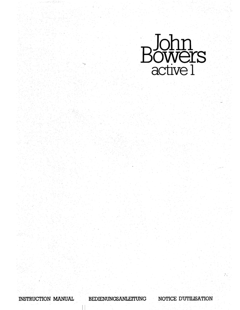 John Bowers Active I Manuel utilisateur