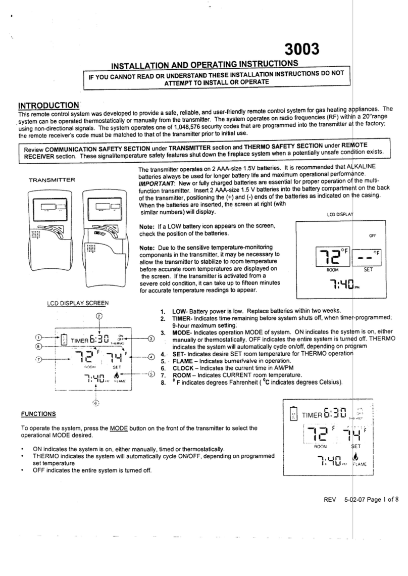 Skytech AC-3003 Manuel utilisateur