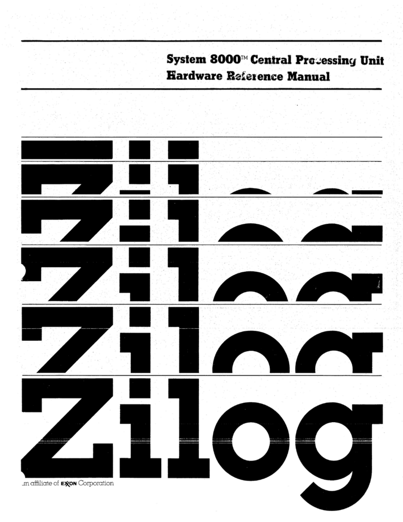 ZiLOG System 8000 Guide rapide de l'utilisateur