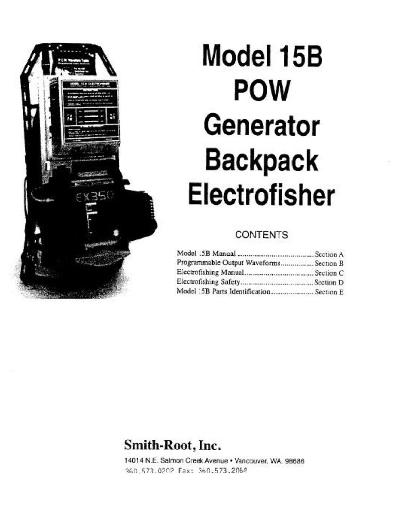 Smith-Root 15B Manuel utilisateur