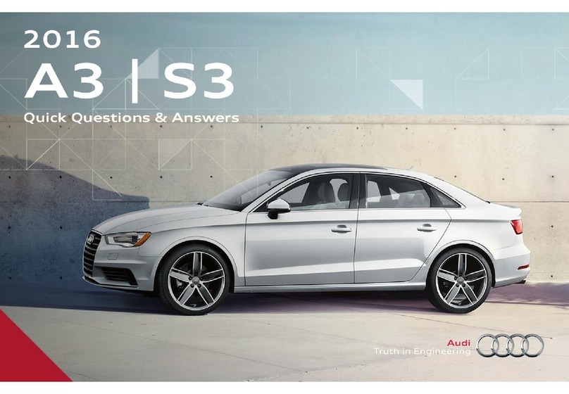 Audi 2016 A3 Manuel utilisateur Audi 2016 A3 Manuel utilisateur