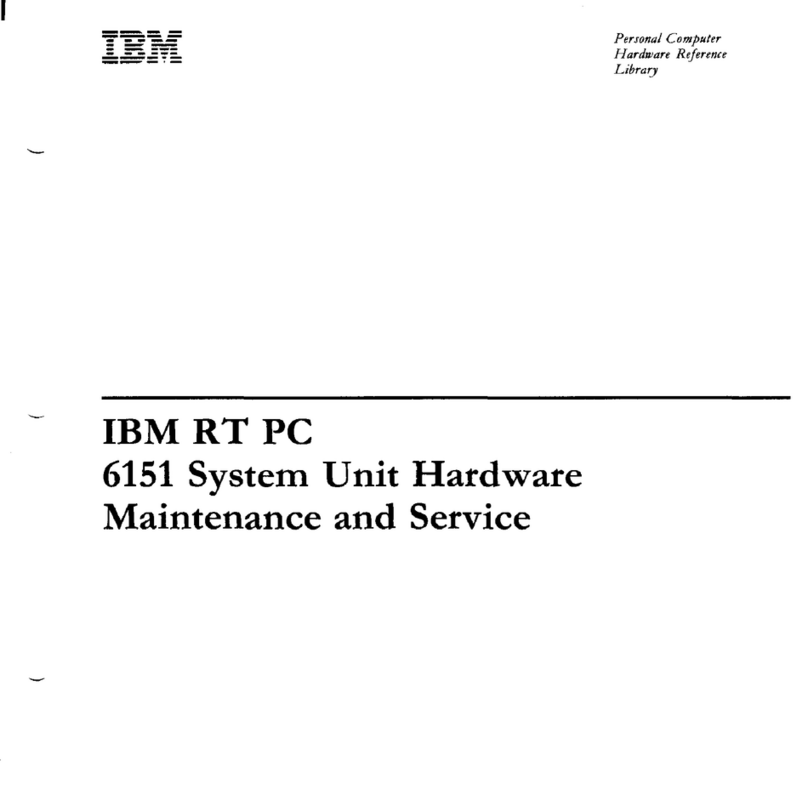 IBM 6151 Manuel