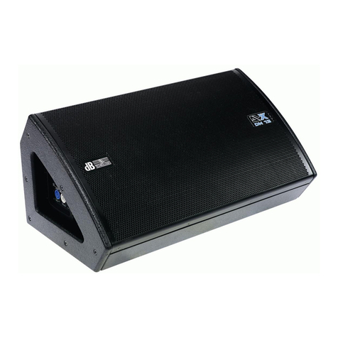 dB Technologies DIGIPRO DVX DM28 Manuel utilisateur