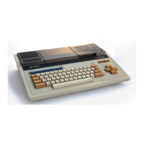 Sharp MZ-700 Series Manuel utilisateur