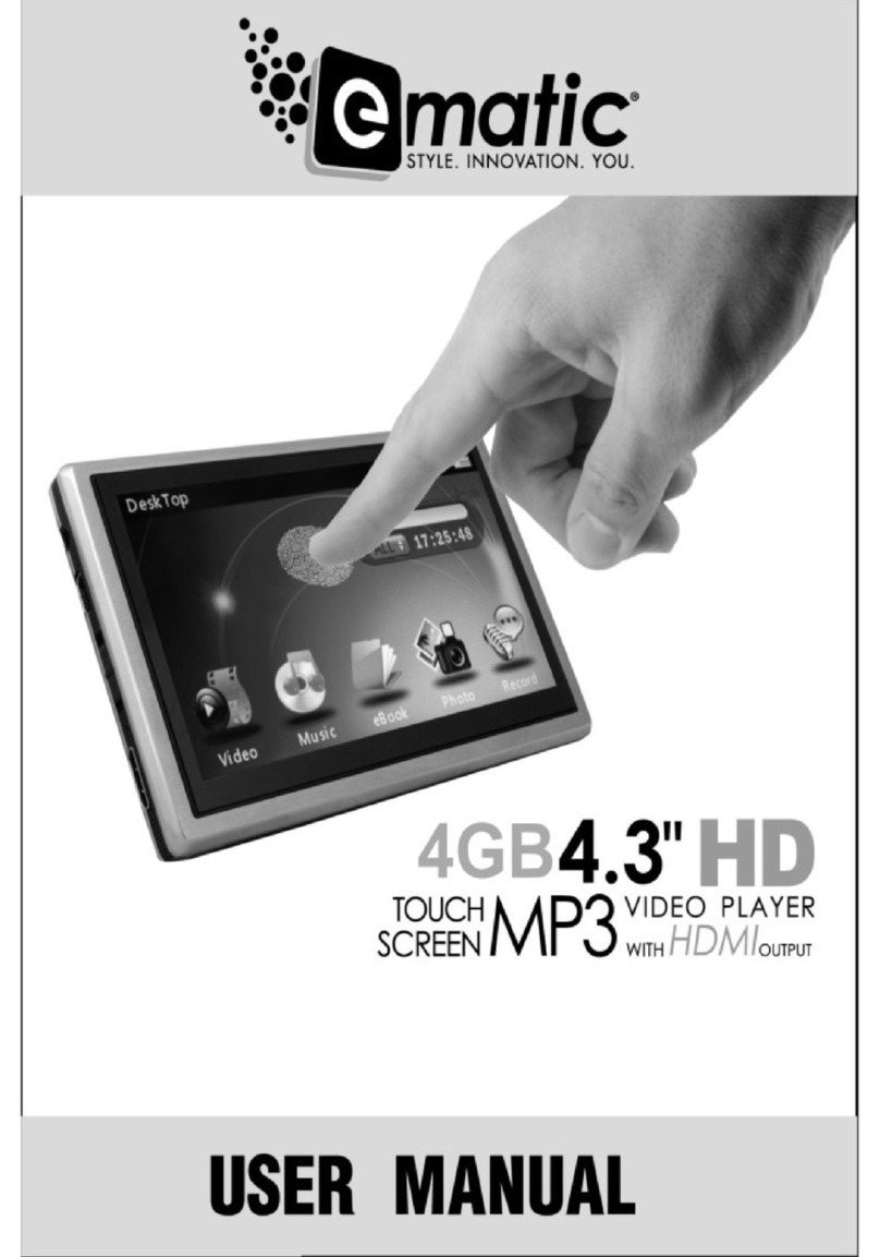 E-matic Surge Manuel utilisateur
