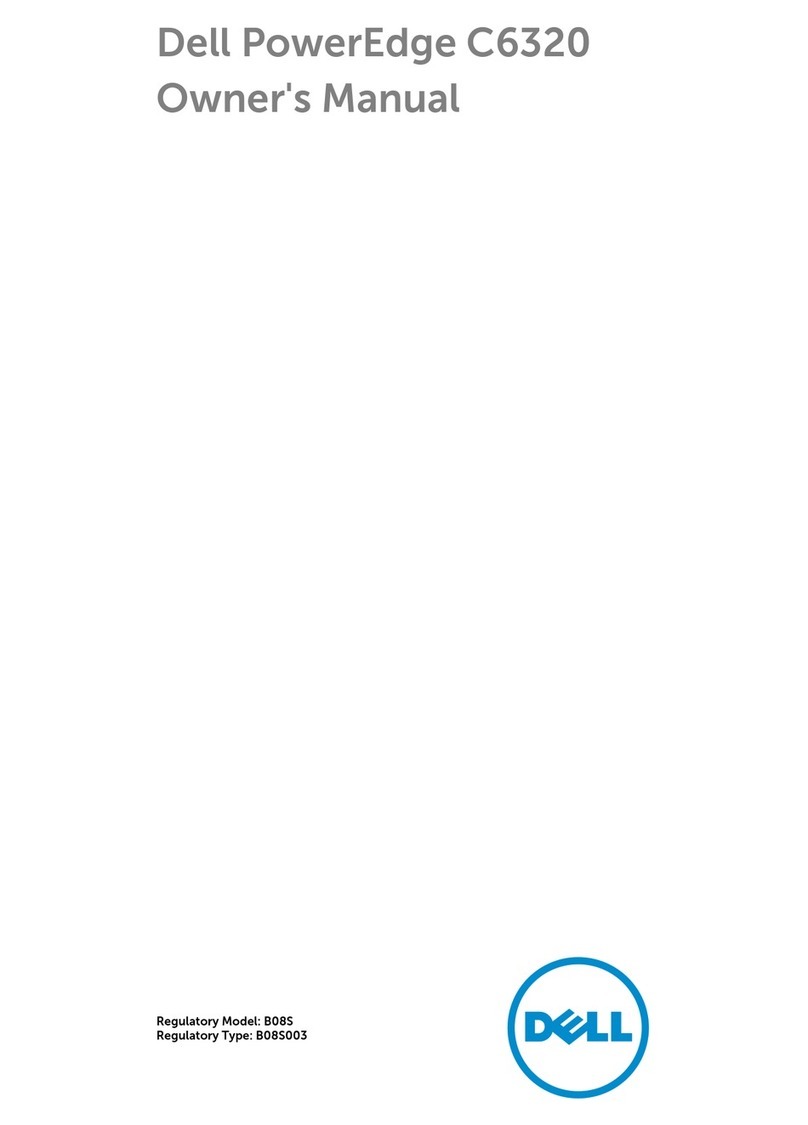 Dell PowerEdge C6320 Manuel utilisateur