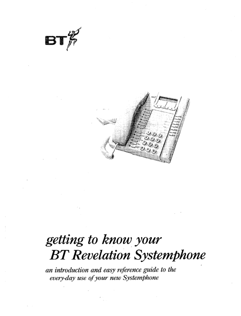 BT Revelation Instructions de montage BT Revelation Instructions de montage