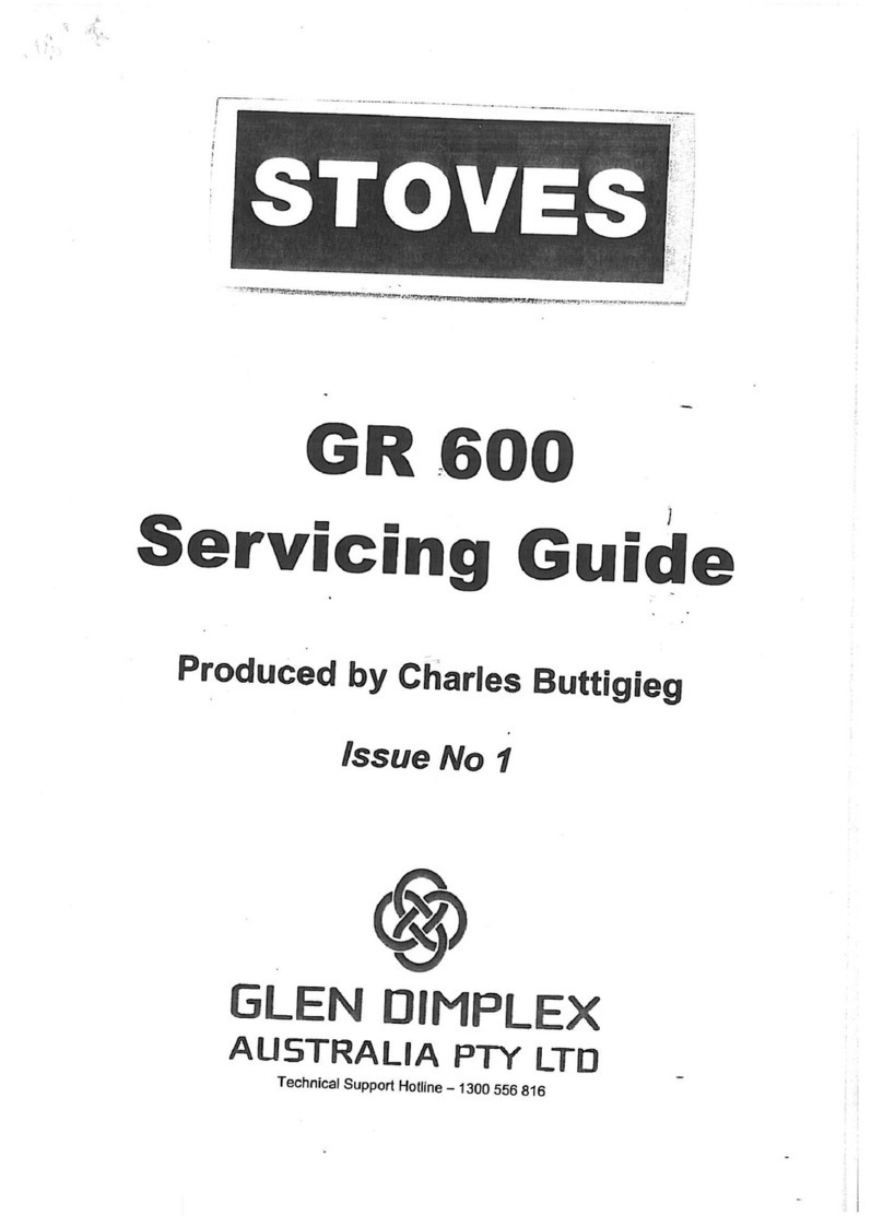 Glen Dimplex GR 600 Manuel utilisateur
