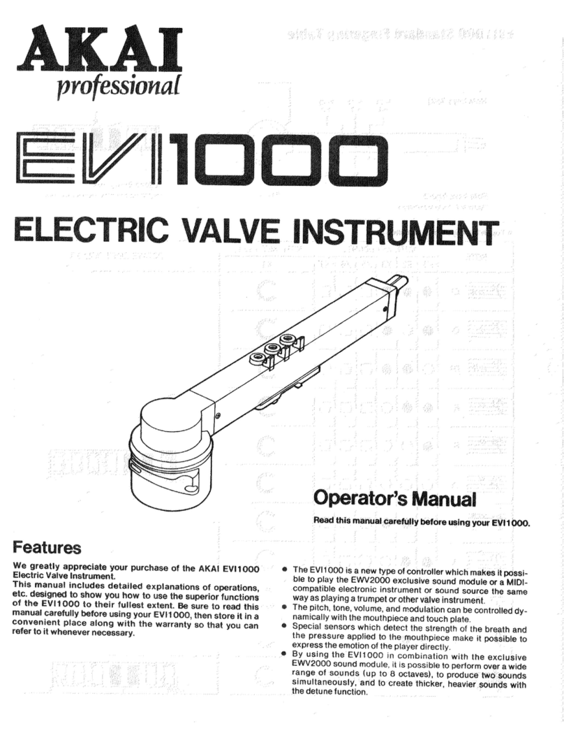 Akai EVI1000 Manuel utilisateur