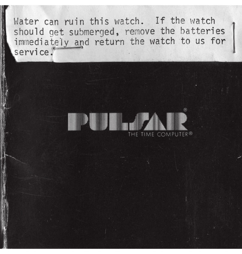 Pulsar P1 Manuel utilisateur