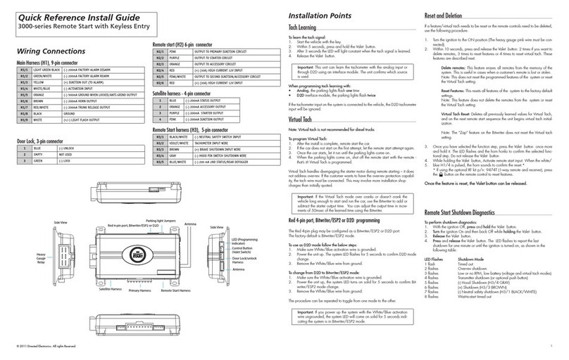 Directed Electronics 3000 Manuel utilisateur