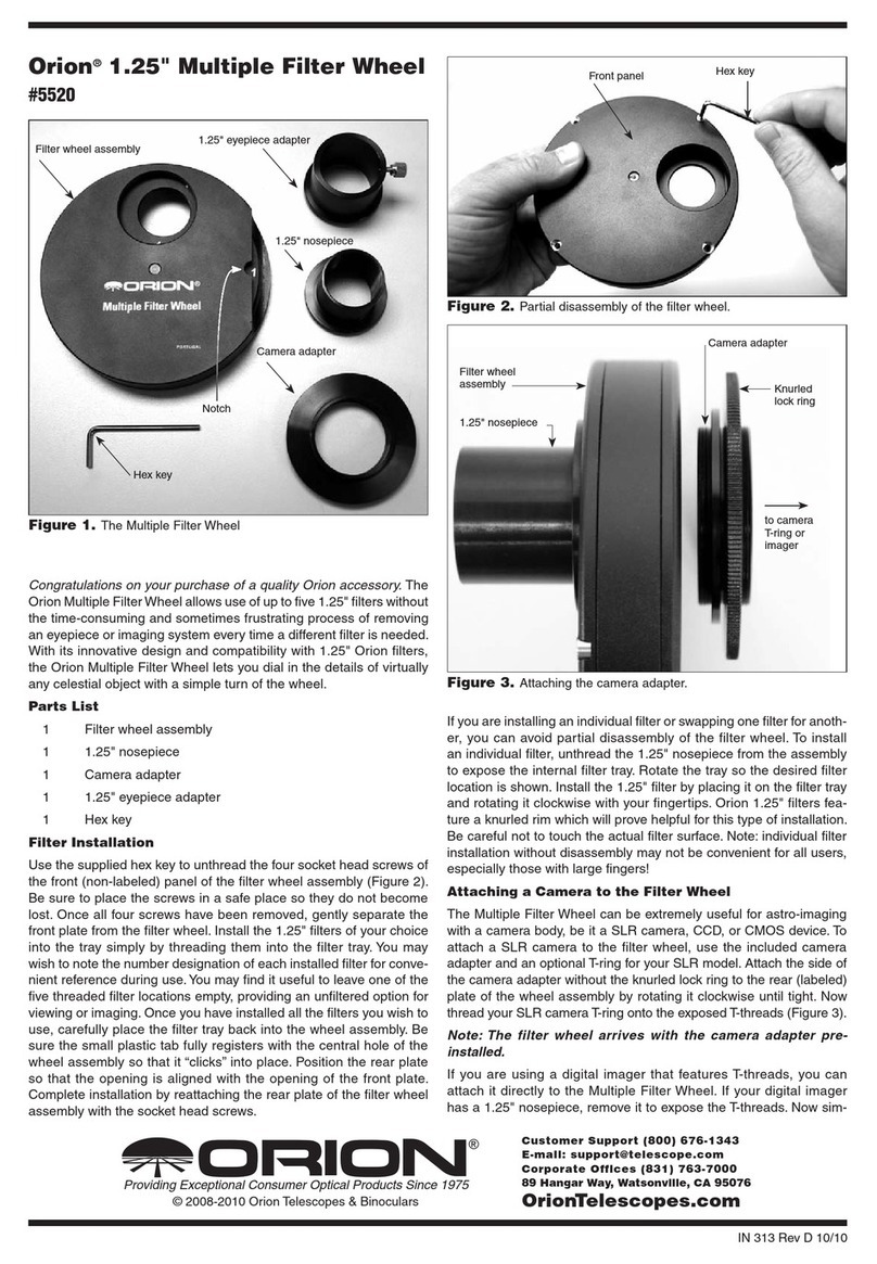 Orion 5520 Manuel utilisateur