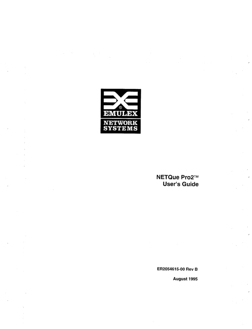 Emulex NETQue Pro2 Manuel utilisateur