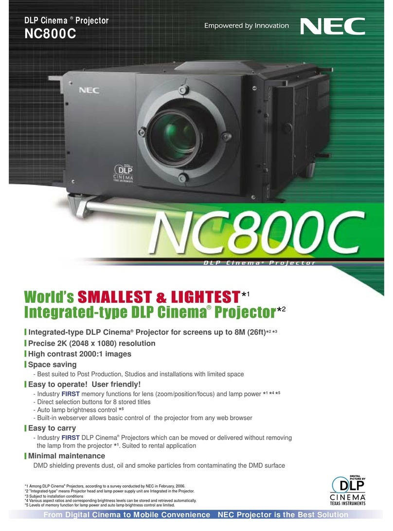 NEC NC800C Manuel utilisateur
