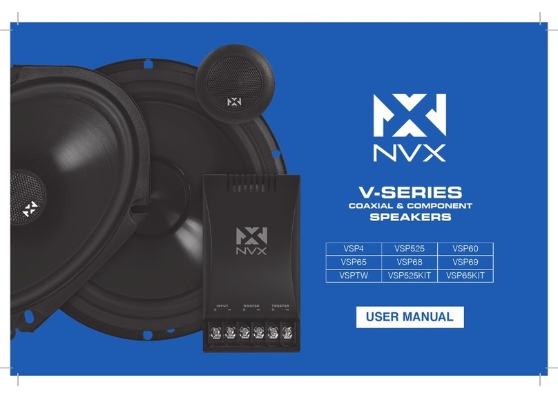 NVX VSP4 Manuel utilisateur