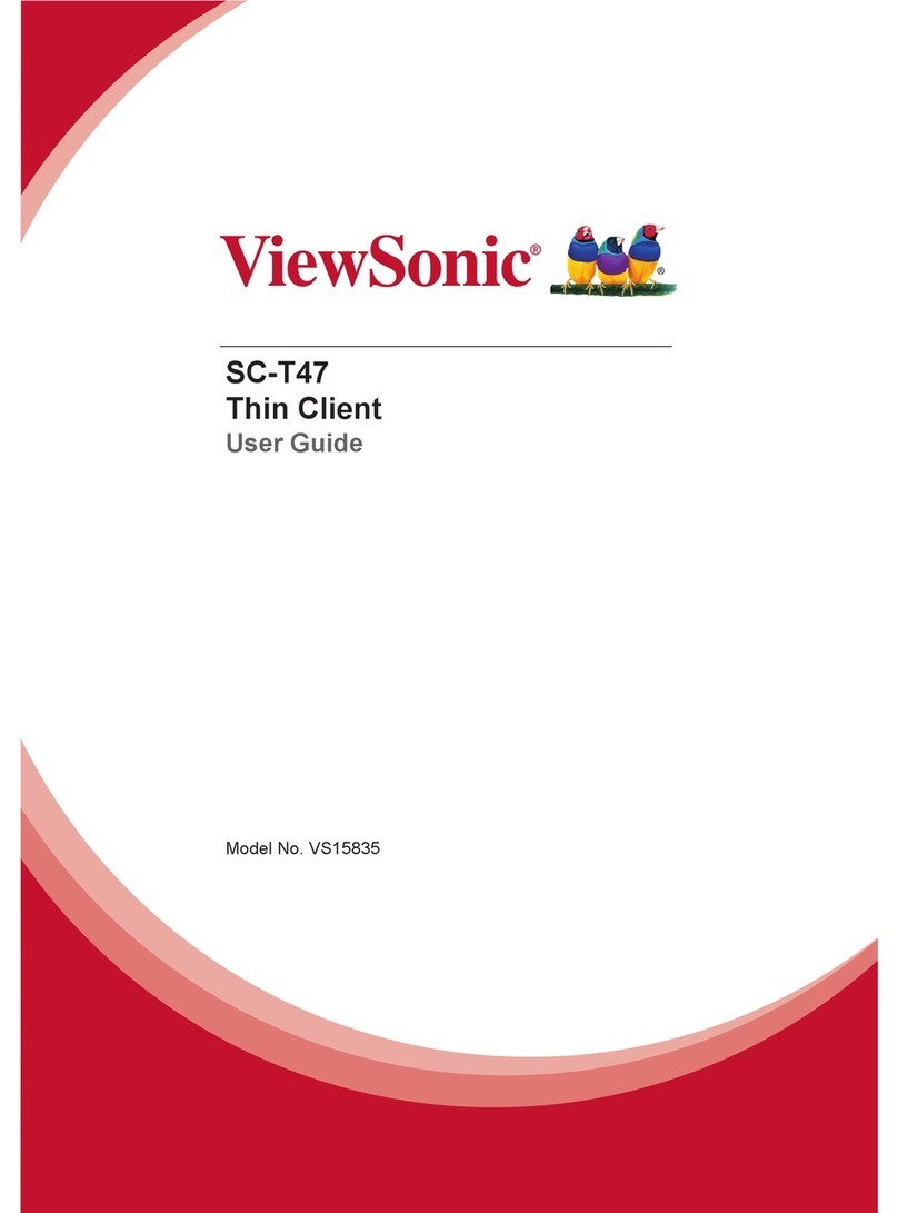 ViewSonic SC-T47 Manuel utilisateur