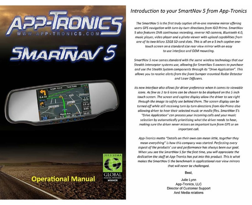 App-Tronics SmartNav 5 Guide de démarrage rapide