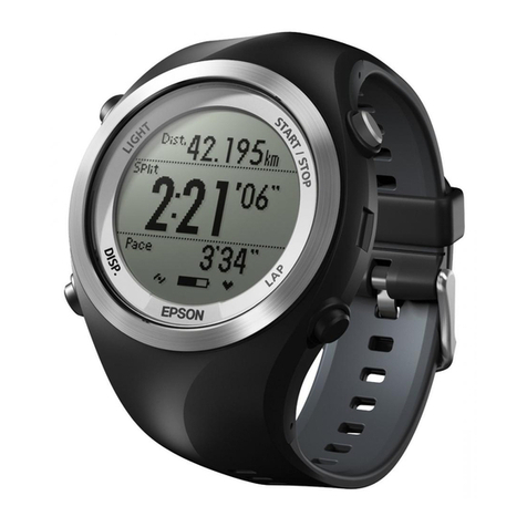 Epson Runsense Manuel utilisateur