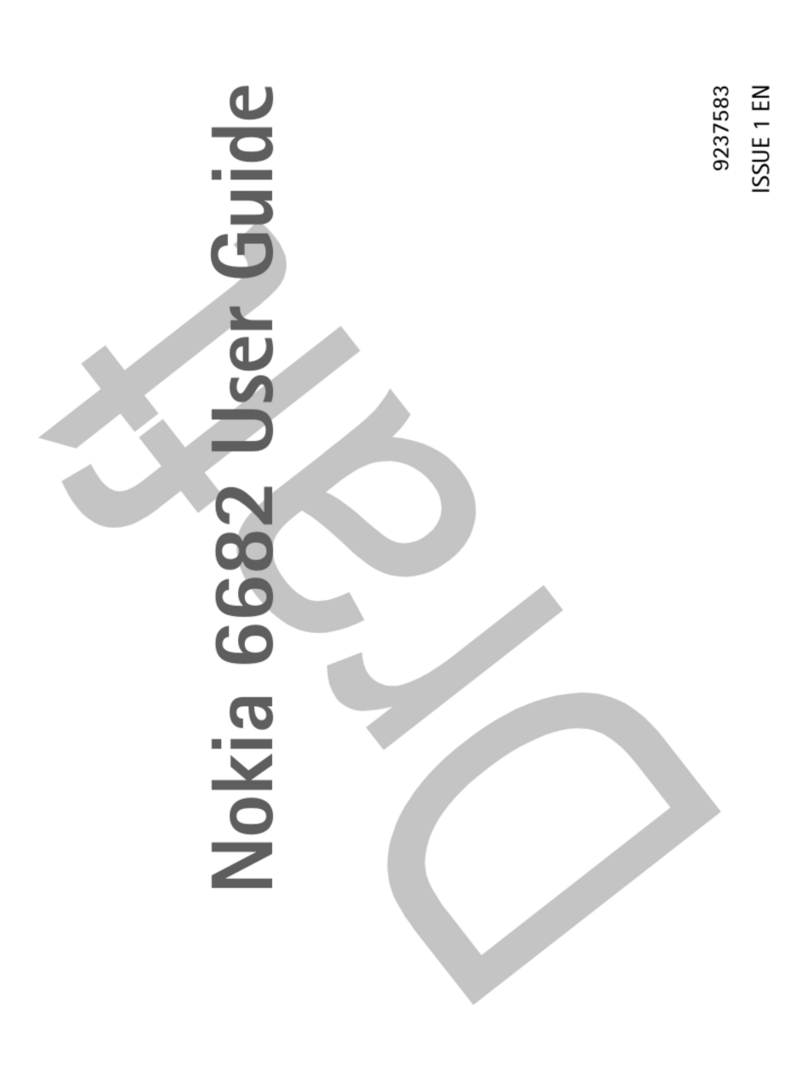 Nokia 6682 Manuel utilisateur