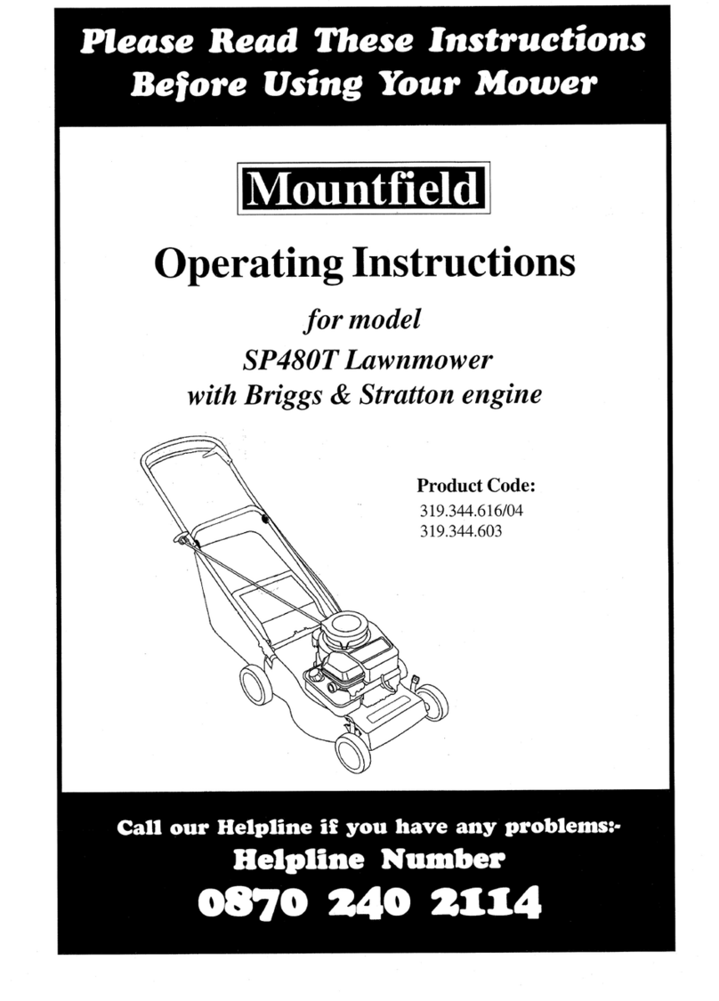 Mountfield SP480T Manuel utilisateur