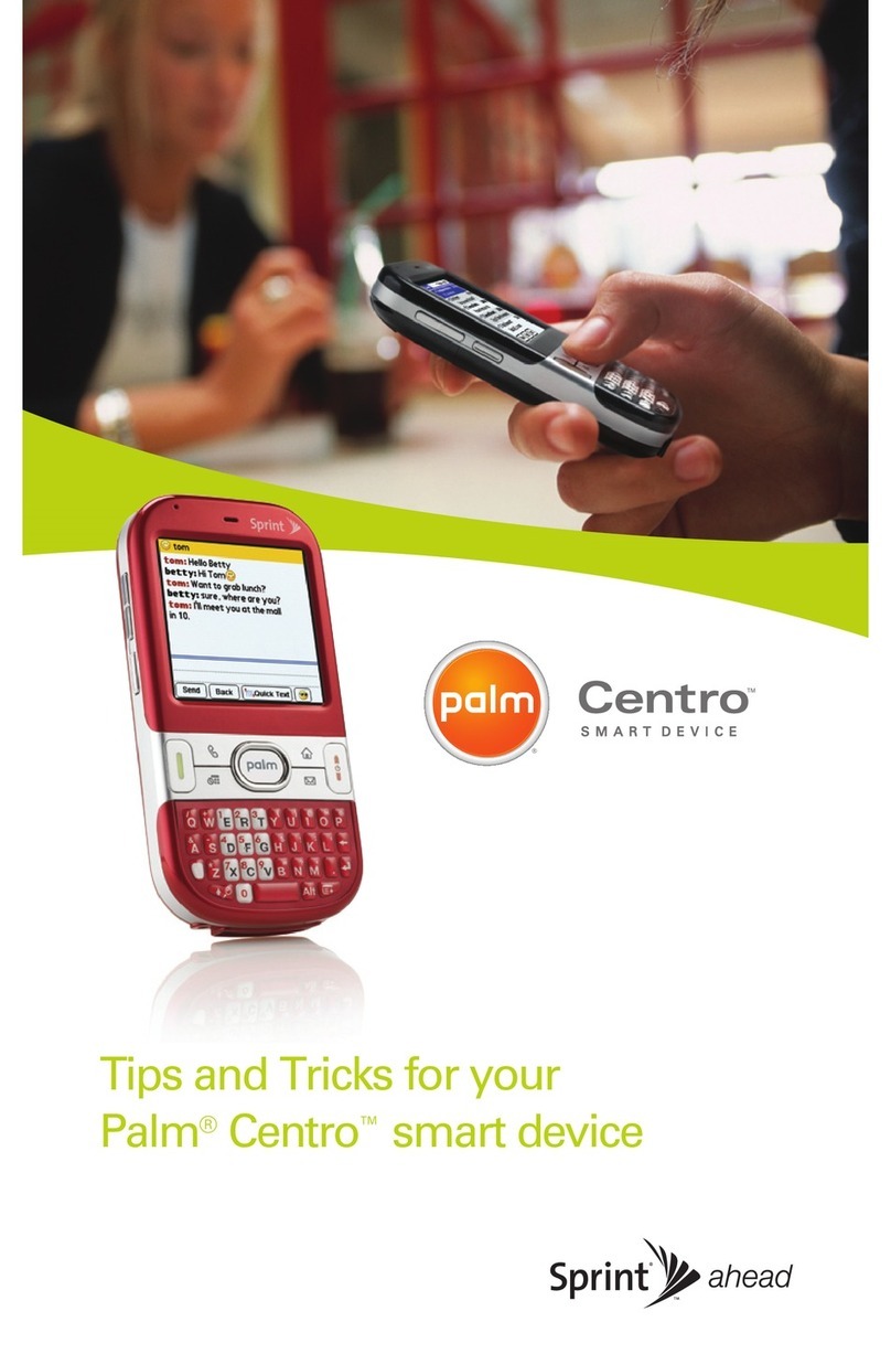 Palm Centro Instructions de montage