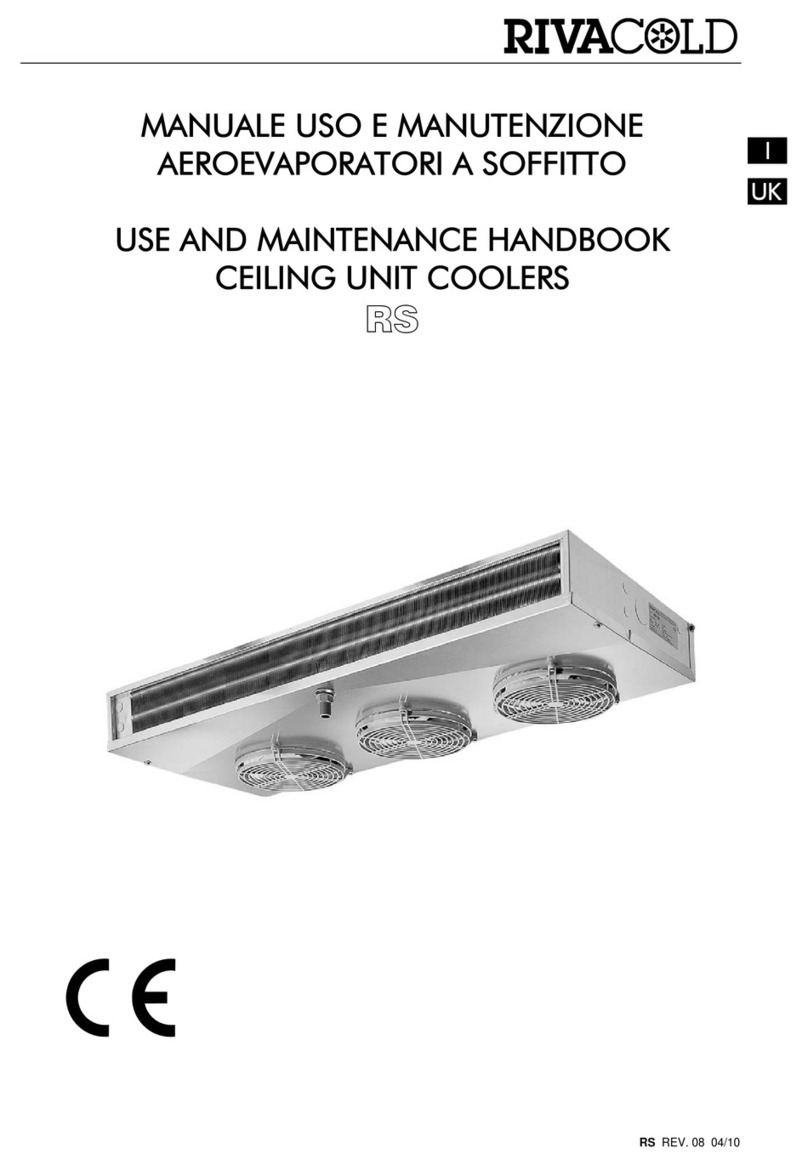 Rivacold RS Series Manuel