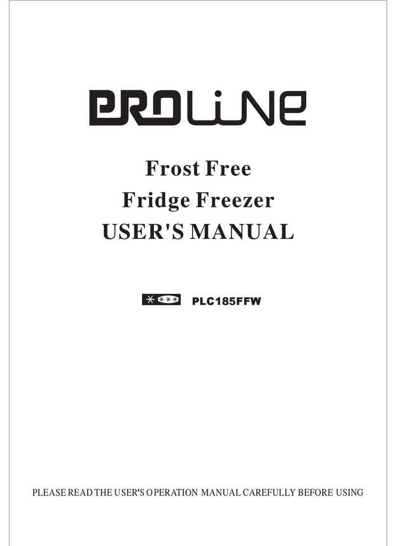Proline PLC185FFW Manuel utilisateur Proline PLC185FFW Manuel utilisateur