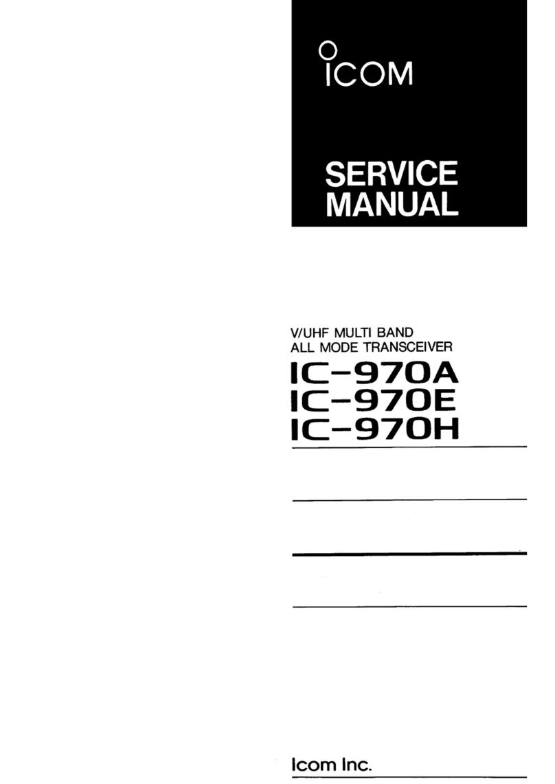 Icom IC-970A Manuel utilisateur