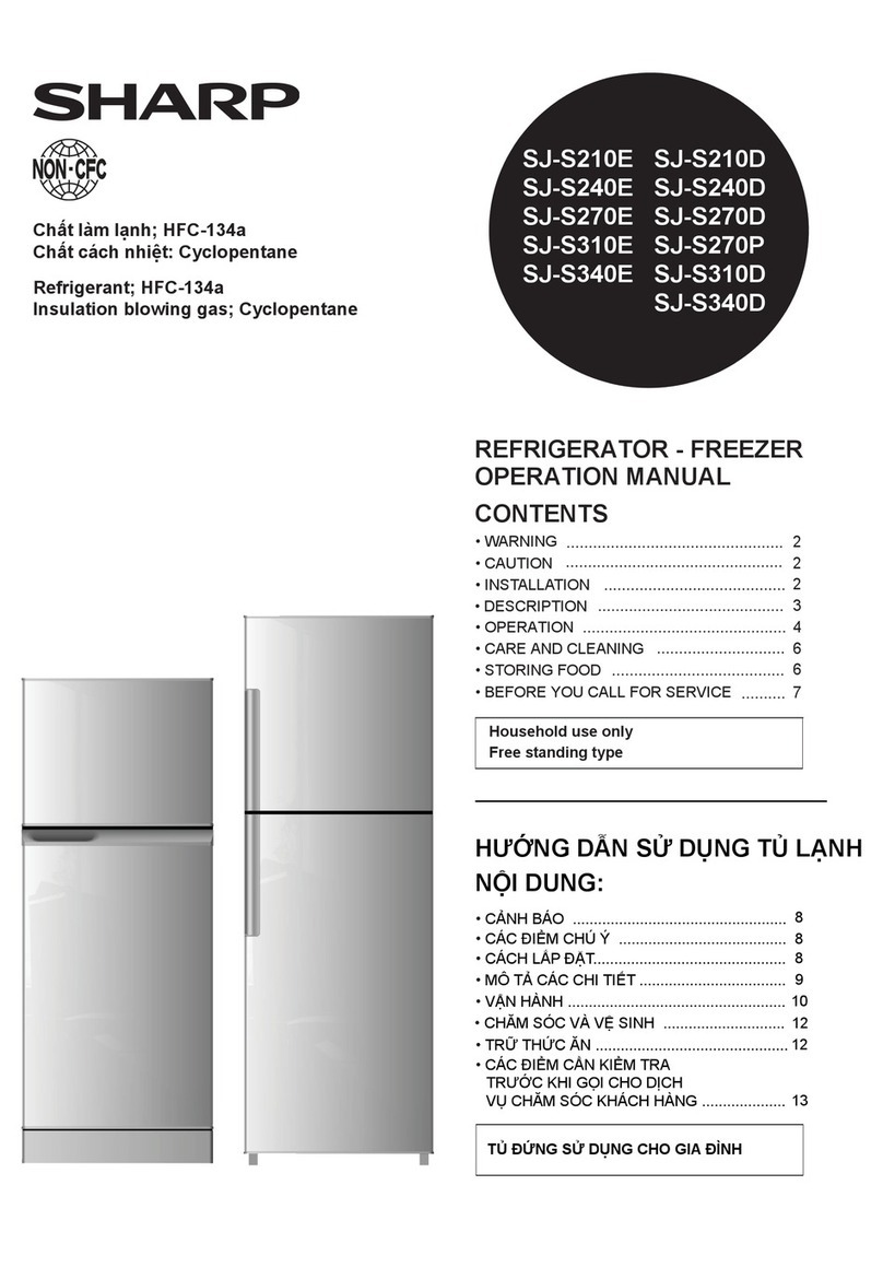 Sharp SJ-S210E Manuel utilisateur