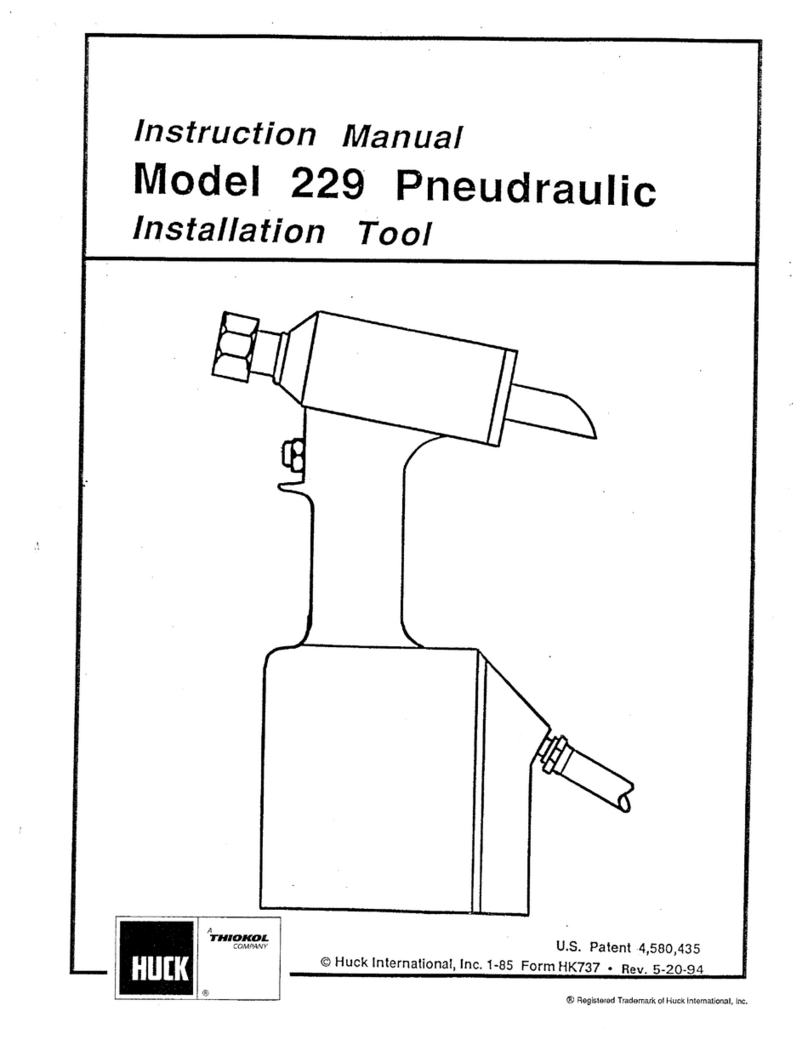 Huck 229 Manuel utilisateur