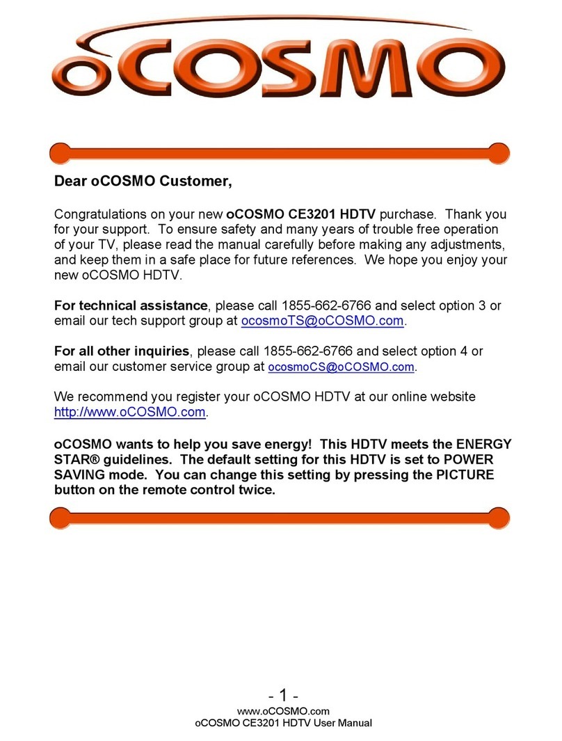 oCOSMO CE3201 Manuel utilisateur