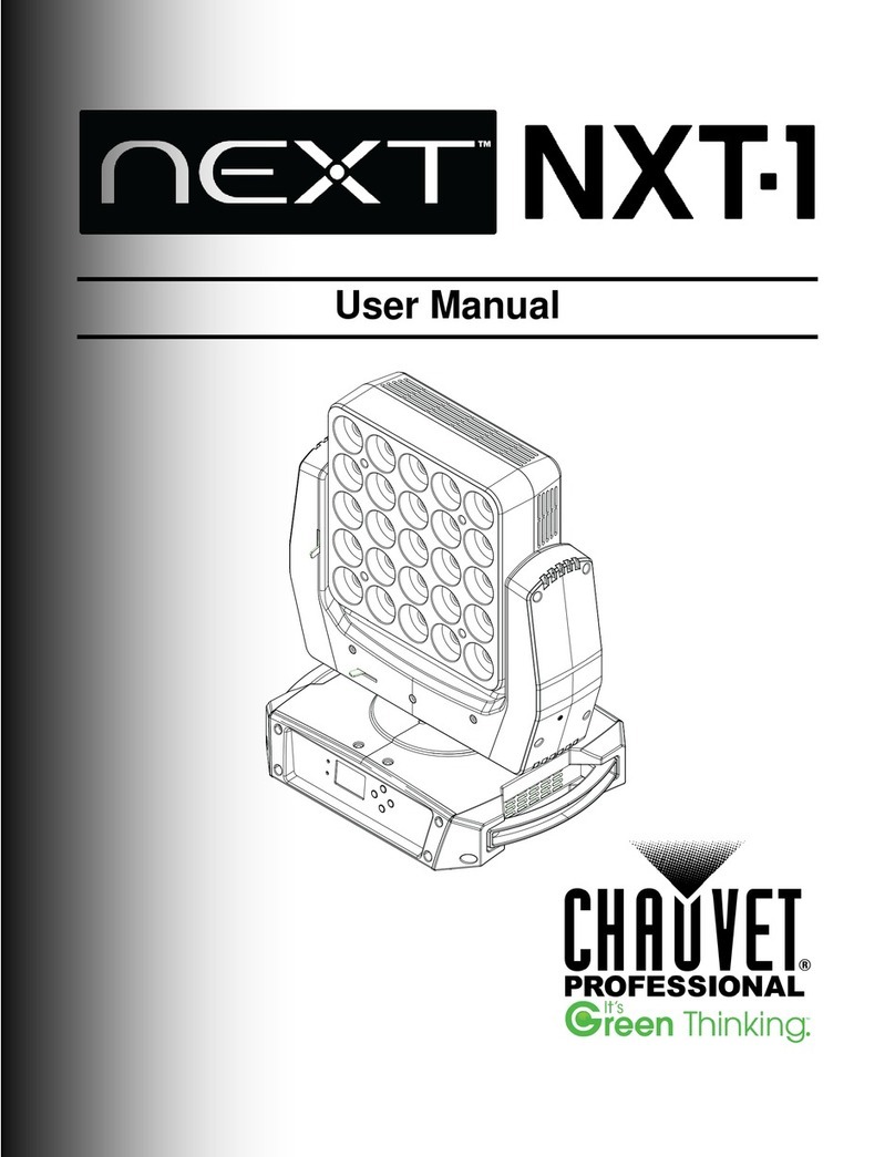 Chauvet next NXT-1 Manuel utilisateur