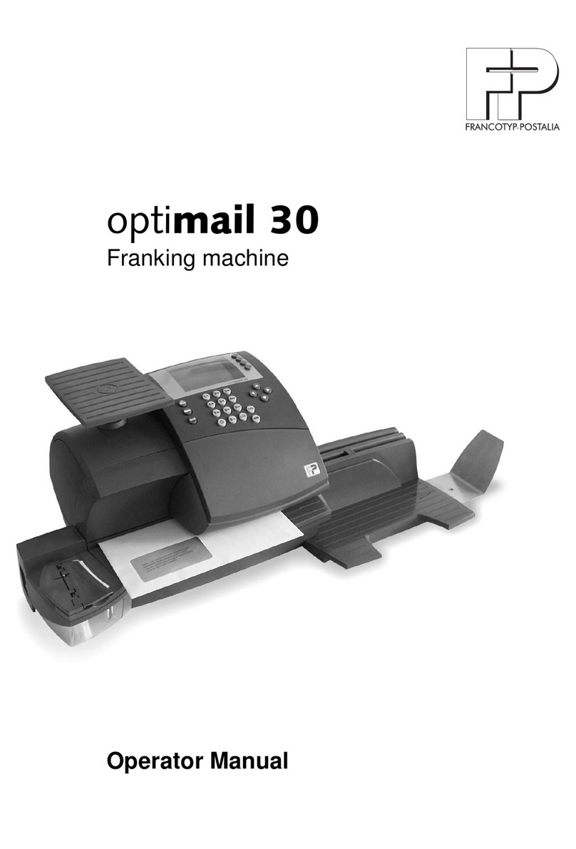 FP optimail 30 Manuel utilisateur