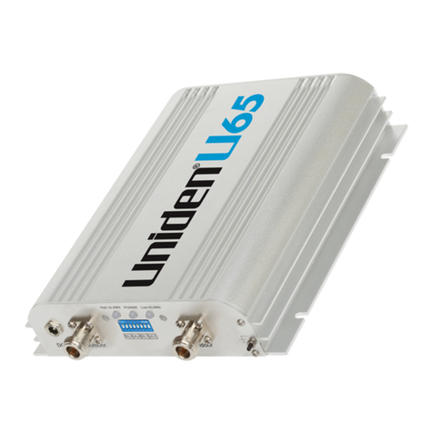 Uniden U2 DB-CP Manuel utilisateur Uniden U2 DB-CP Manuel utilisateur