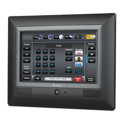 Extron electronics TLP Pro 720M Manuel utilisateur Extron electronics TLP Pro 720M Manuel utilisateur