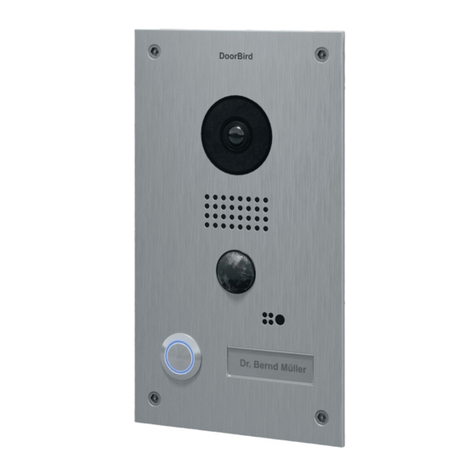 DoorBird D20x Series Manuel utilisateur