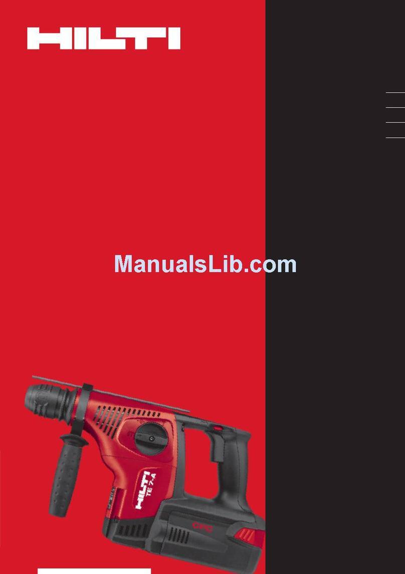 Hilti TE 7-A Manuel utilisateur