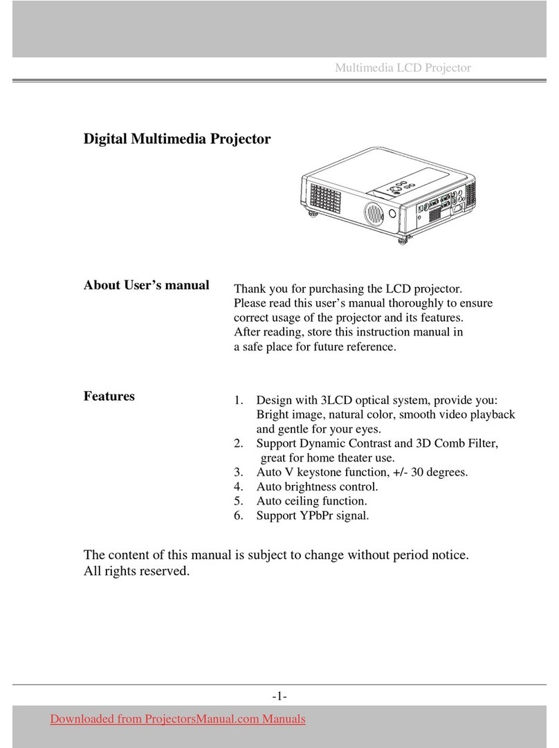 BOXLIGHT Beacon CP720e Manuel utilisateur