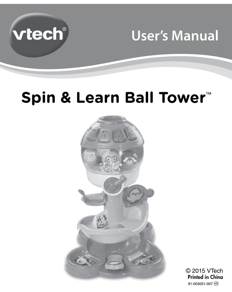 V-tech Spin & Learn Ball Towe Manuel utilisateur