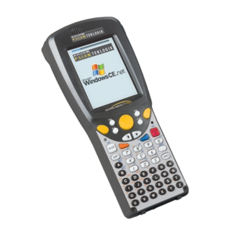 Psion Teklogix WORKABOUT PRO Manuel utilisateur
