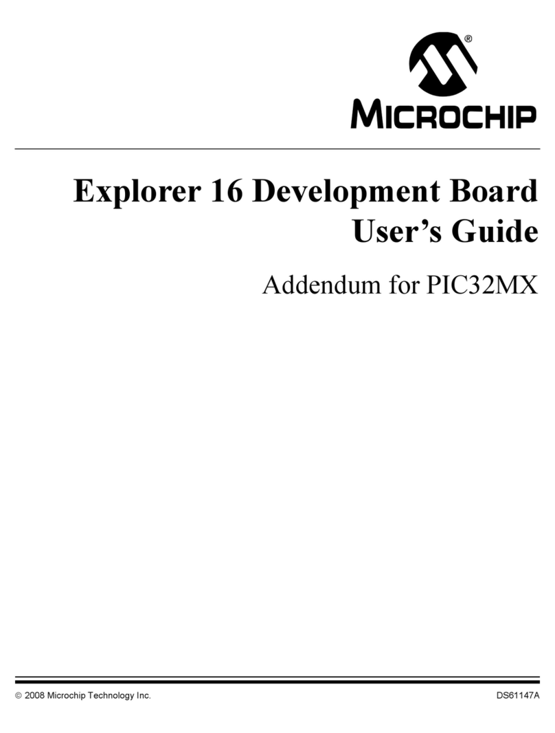 Microchip Technology Explorer 16 Manuel utilisateur