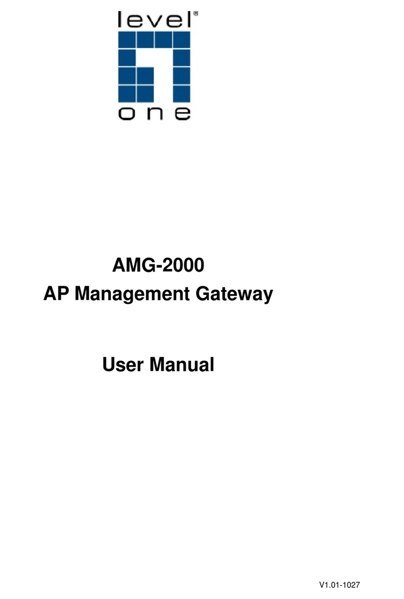 LevelOne AMG-2000 Manuel utilisateur
