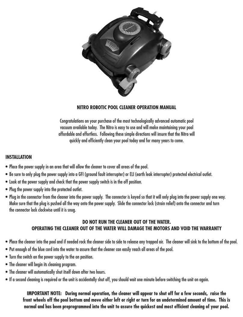 SmartPool Nitro Manuel utilisateur