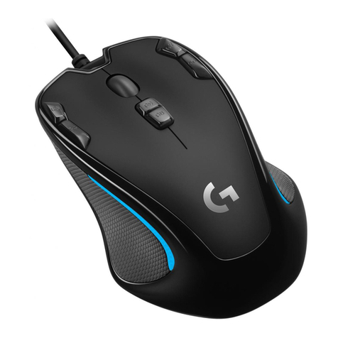 Logitech G300s Manuel utilisateur Logitech G300s Manuel utilisateur